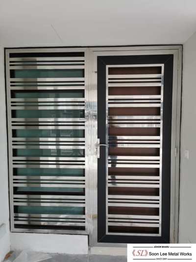 Stainless Steel Door Grille