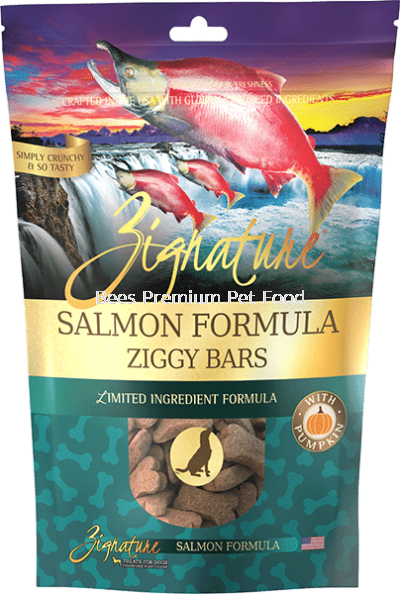 ZIGNATURE SALMON FORMULA BISCUIT TREATS FOR DOGS 