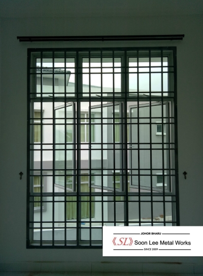 Mild Steel Window Grille - 002