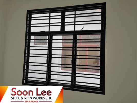 Mild Steel Window Grille - 016