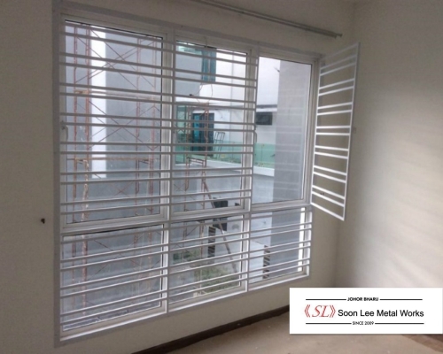 Mild Steel Window Grille - 001