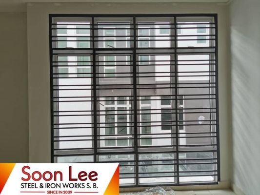 Mild Steel Window Grille - 048