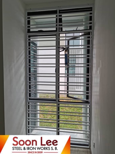 Mild Steel Window Grille - 017