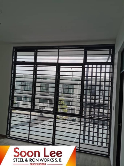 Mild Steel Window Grille - 023