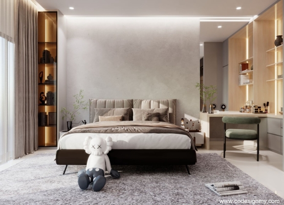 Bedroom Design In Bandar Cemerlang Ulu Tiram