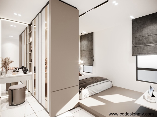 Bedroom Design In Kempas D'Summit