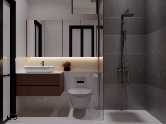 Bathroom Design In Kempas D'Summit