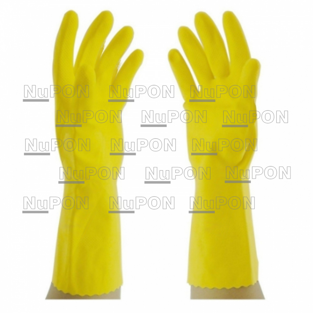 Cotton Flock Household Gloves