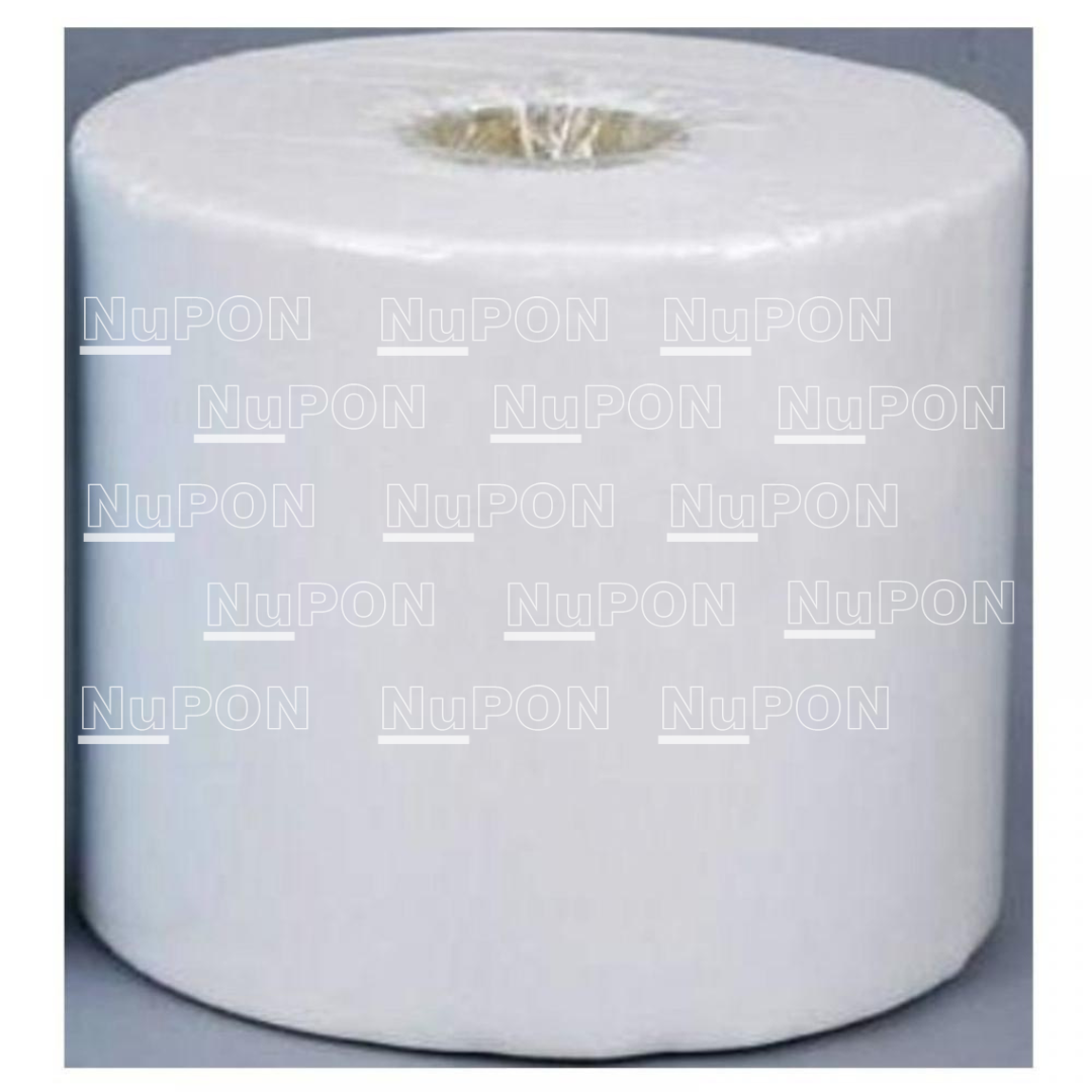 Plain poly cellulose wiper white