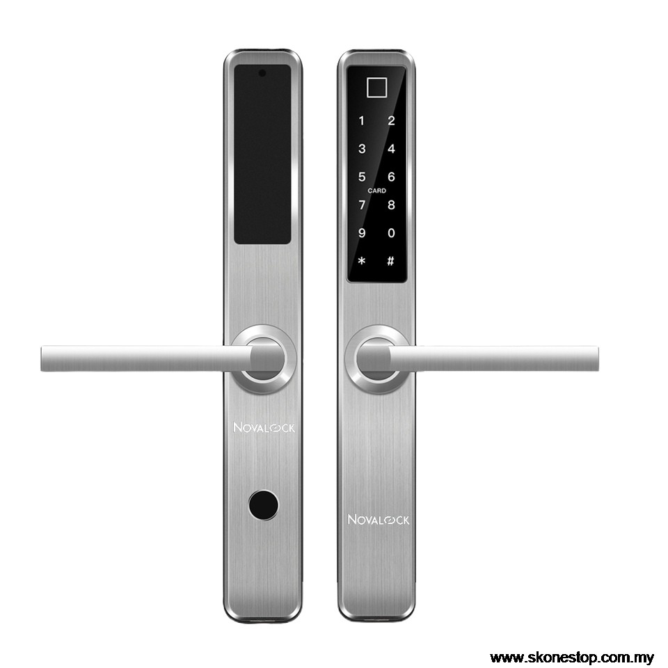 NDM X7 PLUS (Stainless Steel) Novalock Digital Lock Deadbolt Lock / Door Lock / Digital Lock / Smart Lock  Choose Sample / Pattern Chart