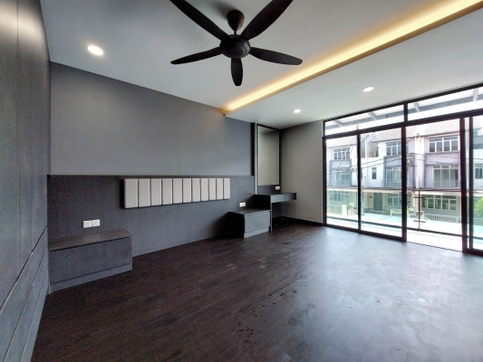Modern Master Bedroom Design-One Stop Renovation - Residential - Pulai Mutiara, Johor Bahru