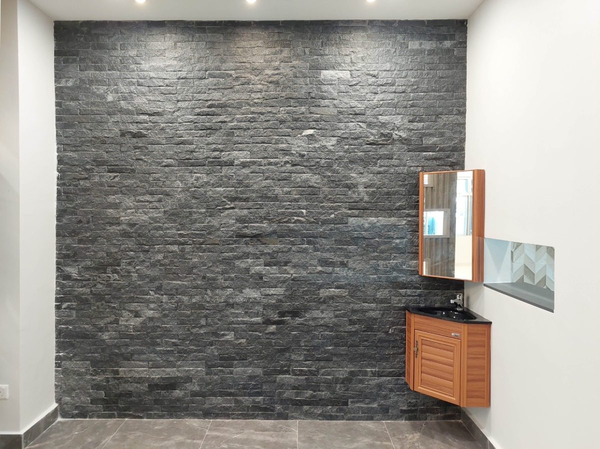 Stone Wall Design-One Stop Renovation - Residential - Pulai Mutiara, Johor Bahru Dining Design Residential Design Interior Design