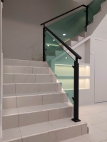 Modern Staircase Design for Living Room-One Stop Renovation - Residential - Pulai Mutiara, Johor Bahru