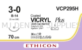 VICRYL PLUS SUTURE 3/0 VIOLET (ABSORBABLE), #VCP295H , J&J Suture (Absorbable) Dentistry Material