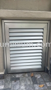 Louvres swing door @Jalan Putra lndah 9/2, Putra Heights, Subang Jaya  Aluminium Louver Door