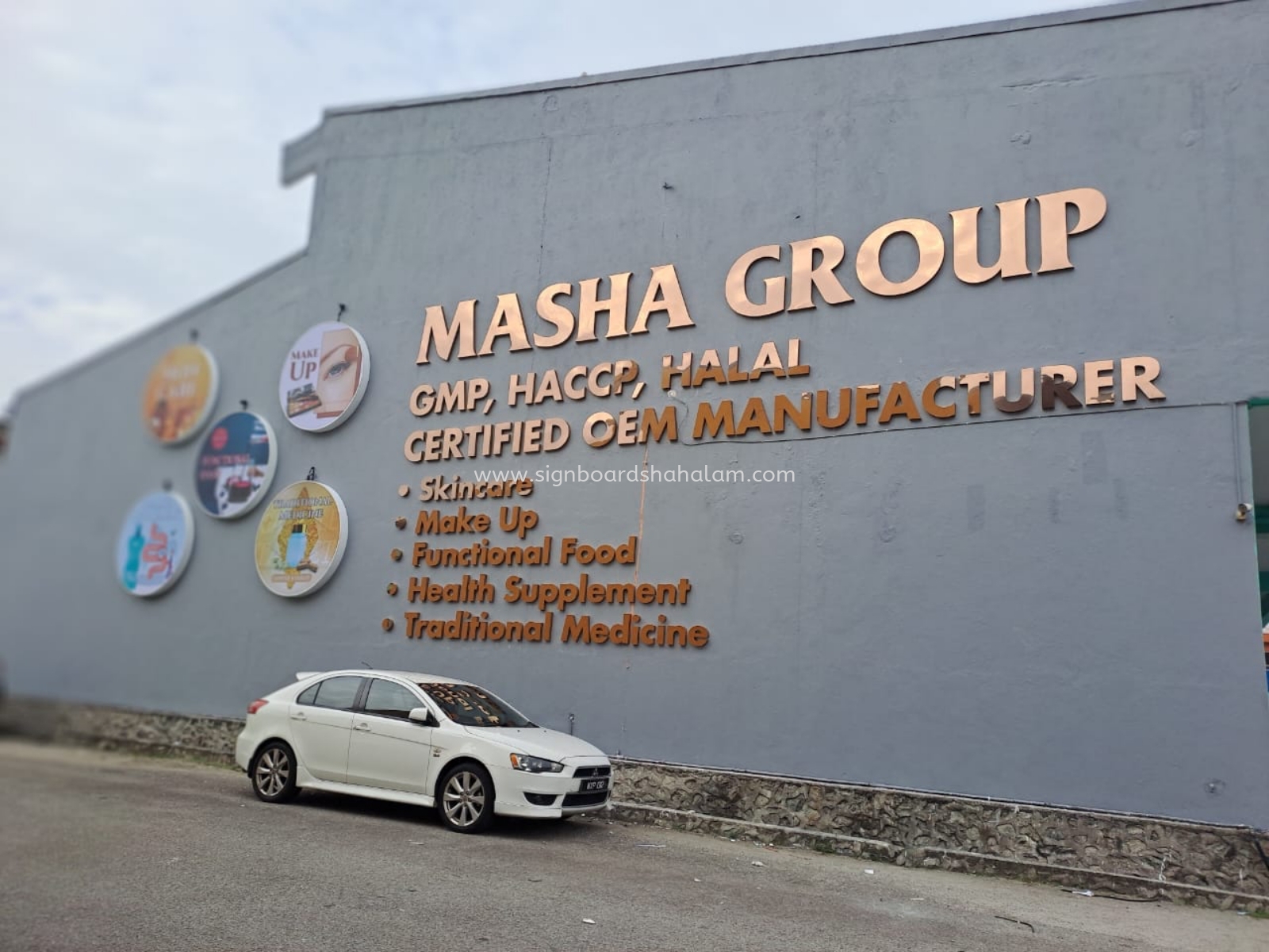 Masha Group PJ - 3D Box Up Stainless Steel Rose Gold 