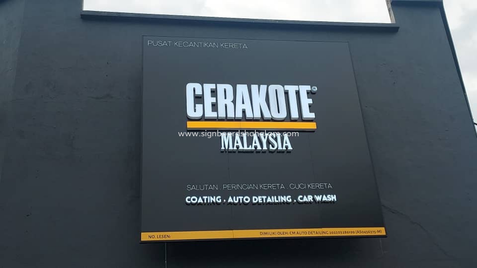 Cm Auto Klang - Billboard 3D Frontlit & Backlit 