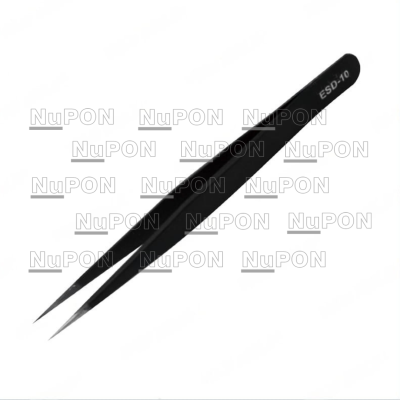 ESD-10 Anti-static Stainless Steel Tweezers