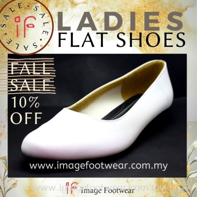 Women 1 inch Heel Shoes- TF-0231 WHITE Colour