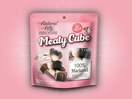 Natural Kitty C Meaty Cube 100% Mackerel 60g