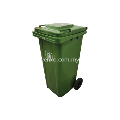 KBM 120L Green Mobile Garbage Bin (MGB 120L)