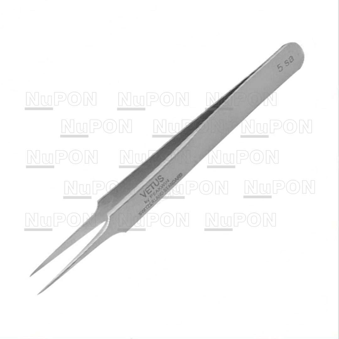5-SA Super Fine High Precision Stainless Steel Tweezers