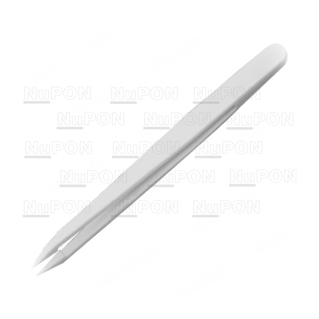 93302 White Plastic Tweezers