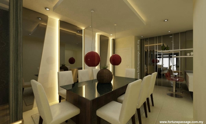 Dining Design By Skudai Contractor