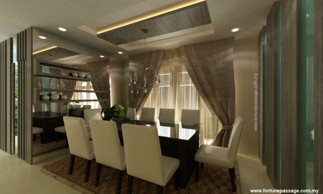 Dining Design By Skudai Contractor