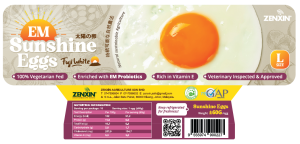 EM Sunshine eggs (Fuji White)