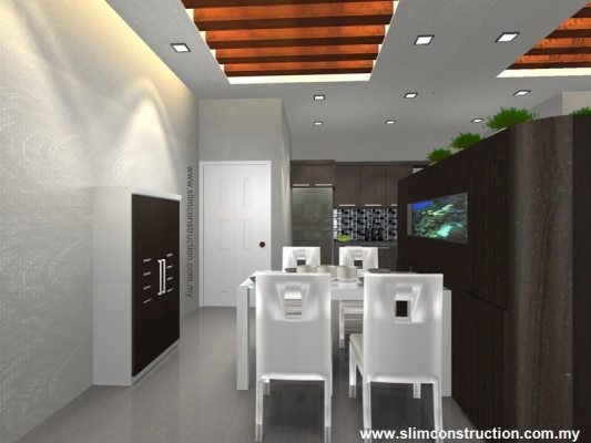 Dining Design By Kulai Contractor