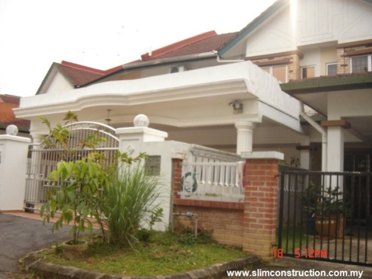 Car Porch Renovation Sample In Kulai