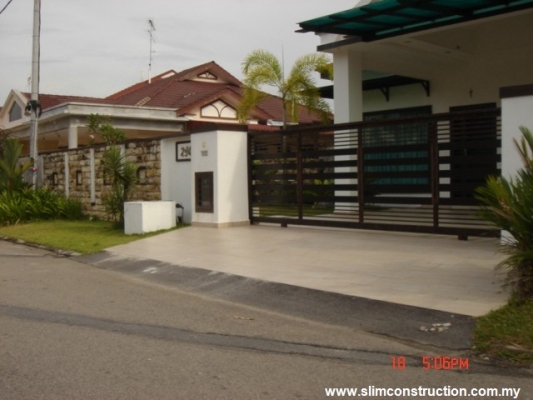 Car Porch Renovation Sample In Kulai