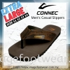 Connec Extra Size Men Casual Slippers-CS-89-8345-BROWN Colour Men Sandals & Slippers