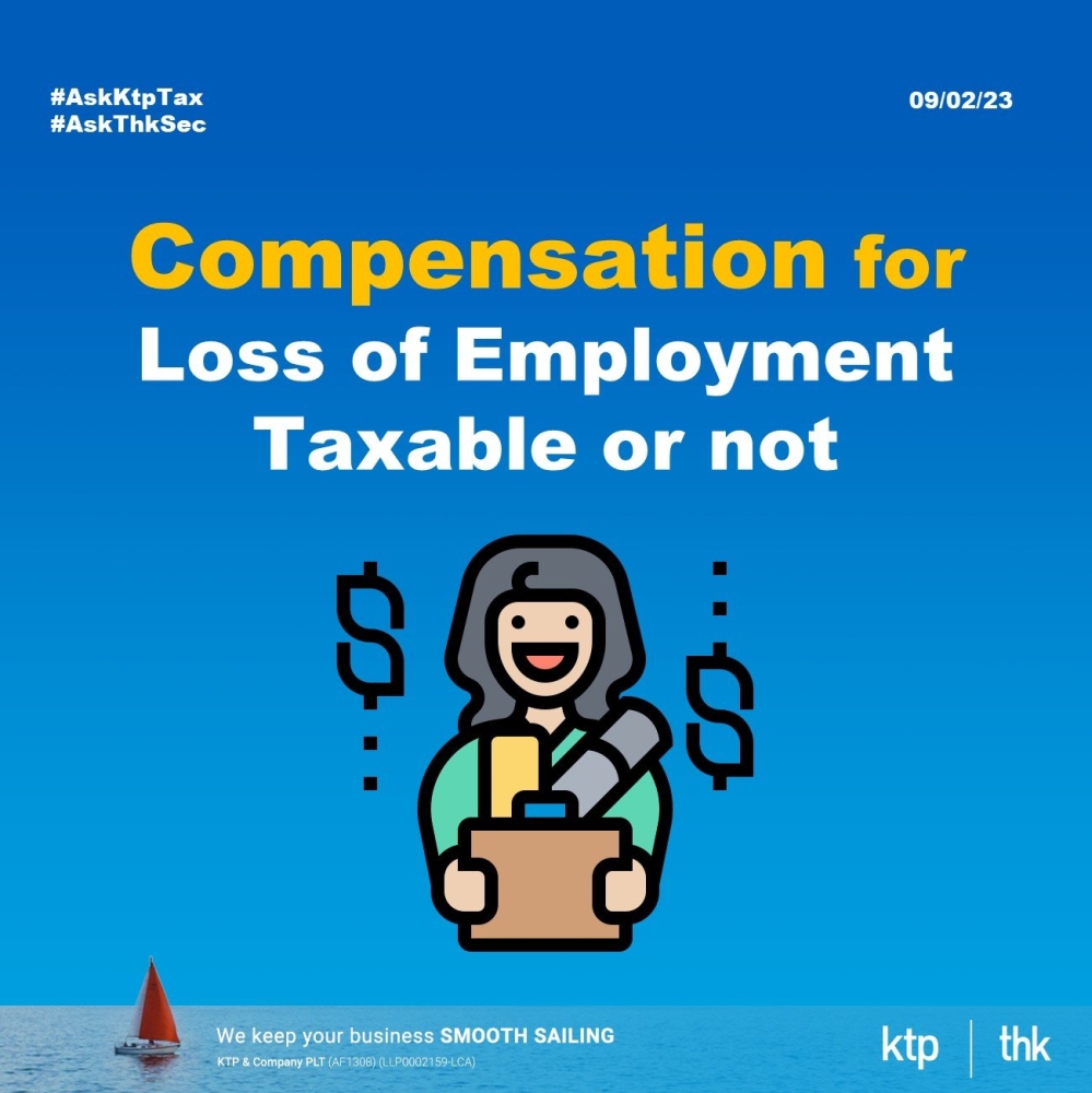 public ruling compensation for loss of employment