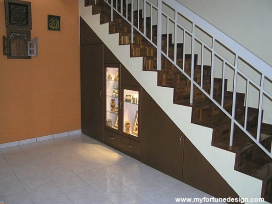 Under Staircase Store Design Sample In Johor Bahru