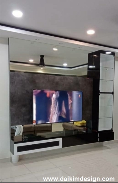 TV Wall & Cabinet Works Reference In Kulai 