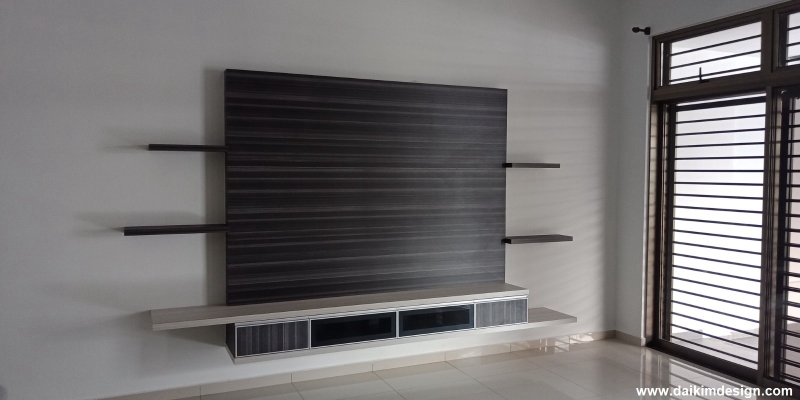 TV Wall & Cabinet Works Reference In Kulai 