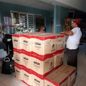 2ply luncheon delivery to Klang 