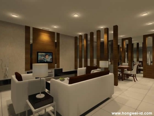 Living Hall 3D Design - Johor Bahru