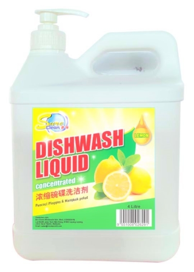 SC Dishwash 4 Liter Lemon