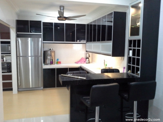 Kitchen Cabinet Works By Sungai Buloh Contractor