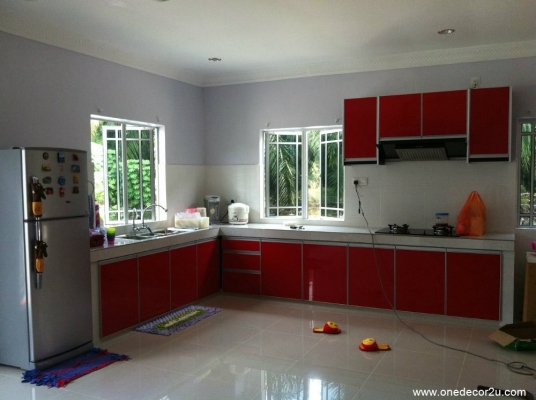 Kitchen Cabinet Works By Sungai Buloh Contractor