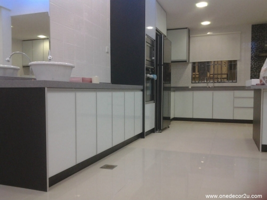 Kerja Kabinet Dapur Oleh Kontraktor Sungai Buloh