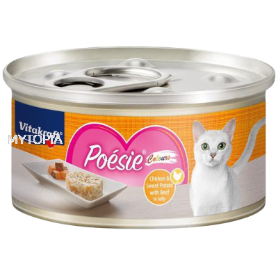 VITAKRAFT POESIE CHICKEN & SWEET POTATO WITH BEEF 70G