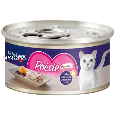 VITAKRAFT POESIE CHICKEN & RICEBERRY WITH CHEESE 70G