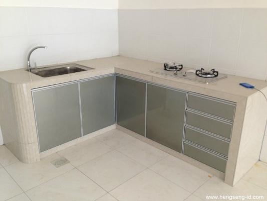 Wet Kitchen Cabinet Works By Johor Bahru Contractor