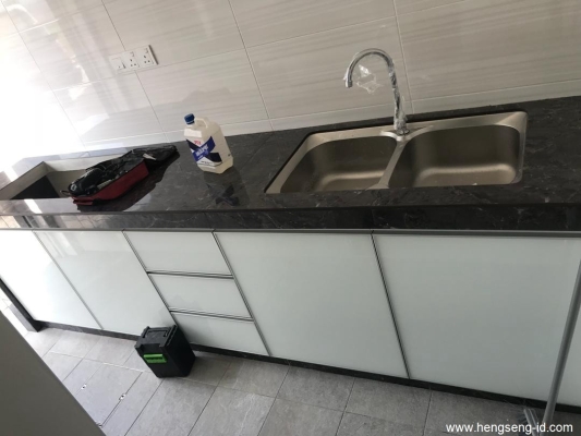 Dry Kitchen Cabinet Works By Johor Bahru Contractor