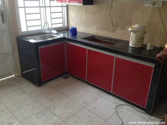 Dry Kitchen Cabinet Works By Johor Bahru Contractor