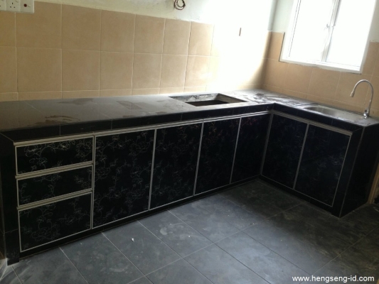 Dry Kitchen Cabinet Works By Johor Bahru Contractor